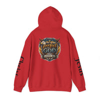 Load image into Gallery viewer, Male "I'm Not Perfect But God Still Loves Me" Pullover Hoodie
