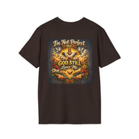Load image into Gallery viewer, Unisex I'm Not Perfect But God Still Loves Me T-Shirt