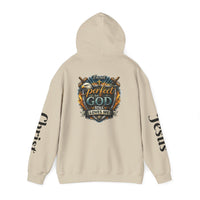 Load image into Gallery viewer, Male "I'm Not Perfect But God Still Loves Me" Pullover Hoodie