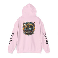 Load image into Gallery viewer, Male "I'm Not Perfect But God Still Loves Me" Pullover Hoodie