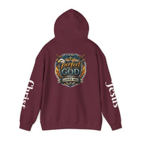 Load image into Gallery viewer, Male "I'm Not Perfect But God Still Loves Me" Pullover Hoodie