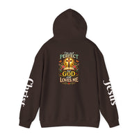 Load image into Gallery viewer, Unisex "I'm Not Perfect But God Still Loves Me" Pullover Hoodie