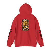 Load image into Gallery viewer, Female "I'm Not Perfect But God Still Loves Me" Pullover Hoodie
