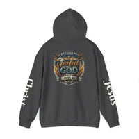 Load image into Gallery viewer, Male "I'm Not Perfect But God Still Loves Me" Pullover Hoodie
