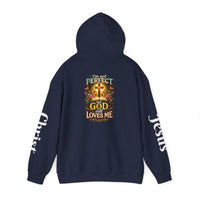 Load image into Gallery viewer, Female "I'm Not Perfect But God Still Loves Me" Pullover Hoodie
