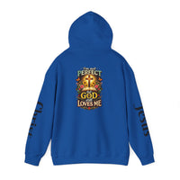 Load image into Gallery viewer, Female "I'm Not Perfect But God Still Loves Me" Pullover Hoodie